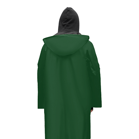 Дождевик Belfast Bi-color, материал PVC, размер M-L, темно-зеленый-черный