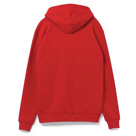 Толстовка на молнии с капюшоном Unit Siverga Heavy, красная, размер S v2