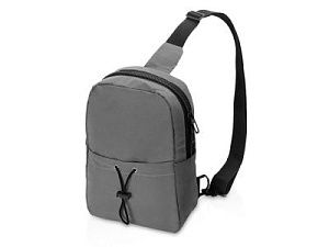 Светоотражающая сумка на одно плечо «Neo Reflector», цвет: серебристый, серый