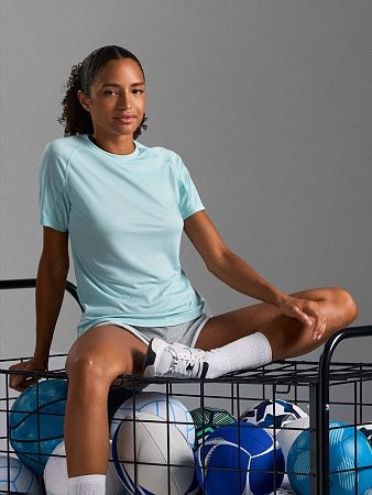 Футболка спортивная женская Vortex Women, ярко-синяя (royal), размер XS