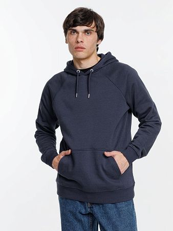 Толстовка унисекс Stellar, темно-синяя, размер M