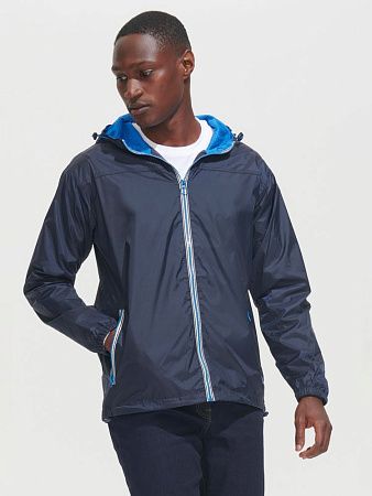 Ветровка Skate, черная с серым, размер M