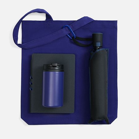 Набор Flexpen Black Walk, черный с синим