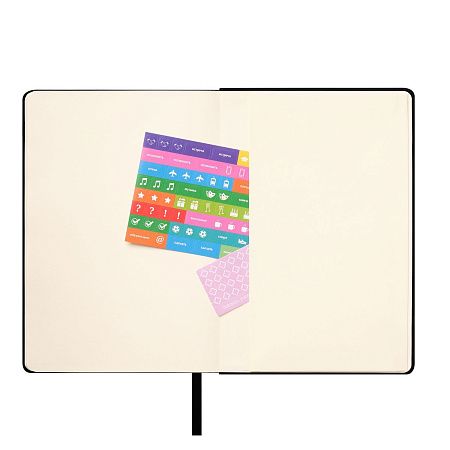 Ежедневник Stella недатированный с магнитом на обложке, бирюзовый