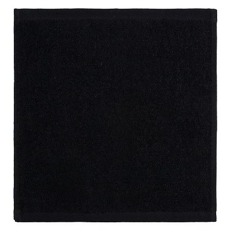 Полотенце махровое «Юнона», малое, черное