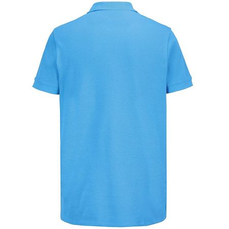 Рубашка поло унисекс Pacific, ярко-бирюзовая, размер S