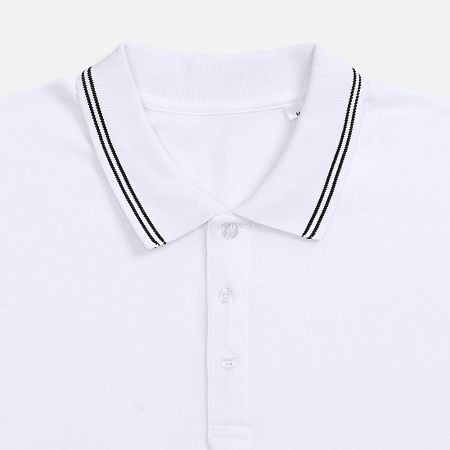 Рубашка поло Virma Stripes, белая, размер S