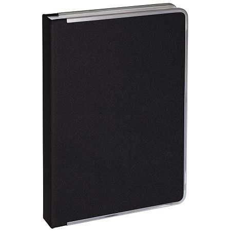 Ежедневник Frame Metal, недатированный, черный