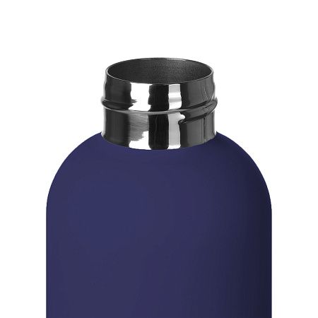 Термобутылка вакуумная ALASKA SOFT 500мл. Темно-синяя 6165.14