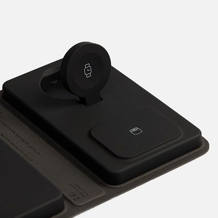 Внешний аккумулятор с беспроводной зарядкой reCover 8000 мАч, черный