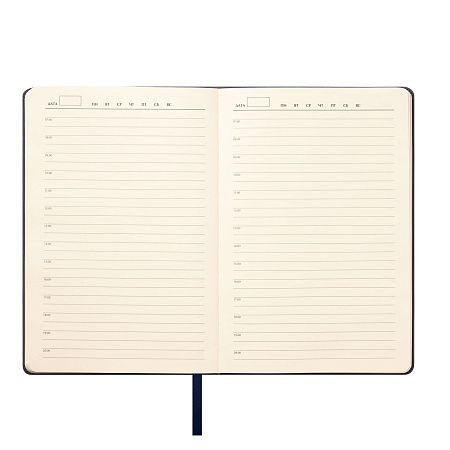 Ежедневник Stella недатированный с магнитом на обложке, бирюзовый