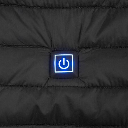 Куртка с подогревом Thermalli Meribell, черная, размер S