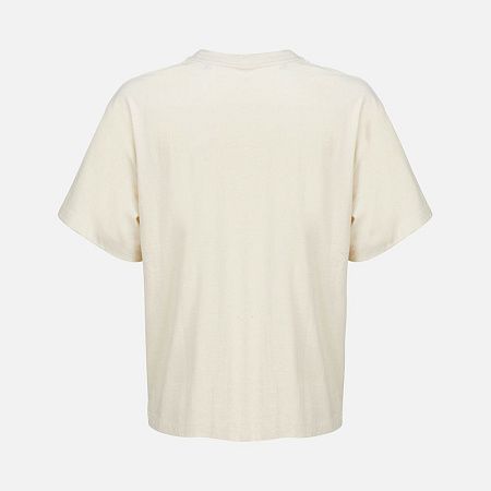 Футболка оверсайз унисекс Legacy, светло-бежевая (неокрашенная), размер XS