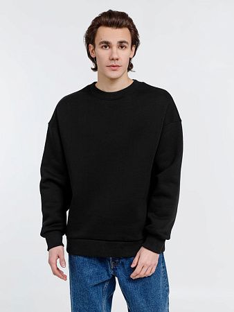 Свитшот оверсайз унисекс True Self, черный, размер L