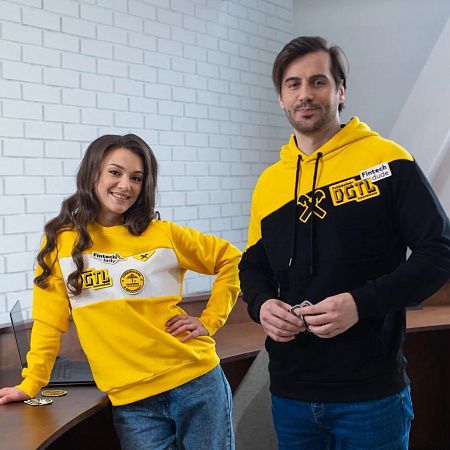 Худи со сменными стикерами