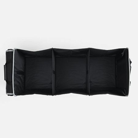 Органайзер в багажник с сумкой-холодильником Arranger, черный с серым