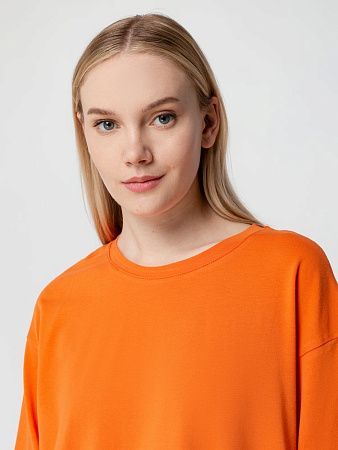 Футболка унисекс оверсайз Street Vibes, оранжевая, размер XL/2XL