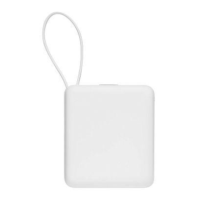 Внешний аккумулятор с подсветкой Риттер PD (Ritter PD) 10000mAh с функцией беспроводной зарядки 15W, белый