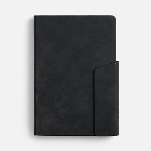 Ежедневник Leadmark, недатированный, черный