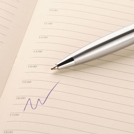 Шариковая ручка Sonata BP, серебро