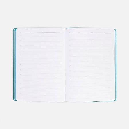 Ежедневник Flexpen Shall, недатированный, бирюзовый