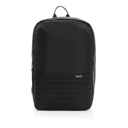 Антикражный рюкзак для ноутбука Swiss Peak с RFID-защитой из rPET AWARE™, 15,6’’