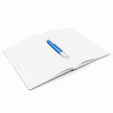 Блокнот линованный Pininfarina из каменной бумаги в мягкой обложке, А5, белый