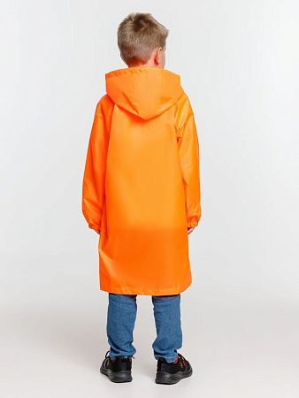 Дождевик детский Rainman Kids, оранжевый неон, размер 10-12 лет (134–150 см)
