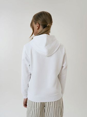 Худи детское Kirenga Kids 2.0, белое, размер 14 лет (154-164 см)