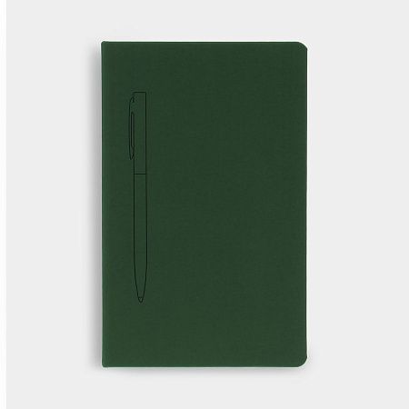 Ежедневник Magnet Shall, недатированный, зеленый