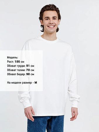 Футболка оверсайз унисекс City Sapiens, молочно-белая, размер XL