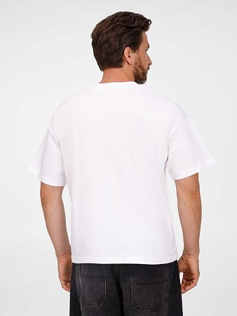 Футболка оверсайз унисекс Legacy, белая, размер XS