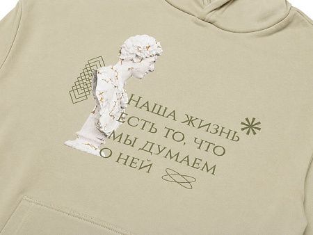 Толстовка с капюшоном оверсайз «Berlin» унисекс