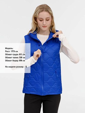 Жилет унисекс Tarnaby, ярко-синий, размер 3XL