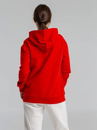 Толстовка с капюшоном Unit Kirenga, красная, размер XS