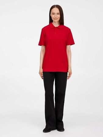 Рубашка поло унисекс Tervise, красная, размер XXL