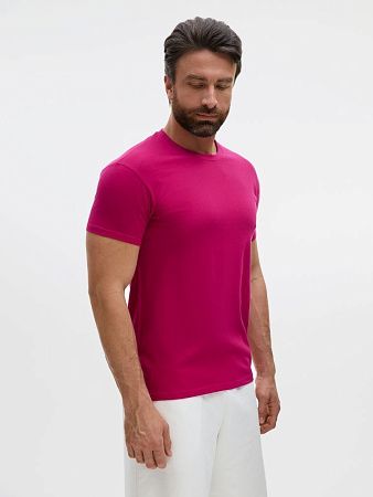 Футболка унисекс Regent 150, ярко-розовая (фуксия), размер XXS