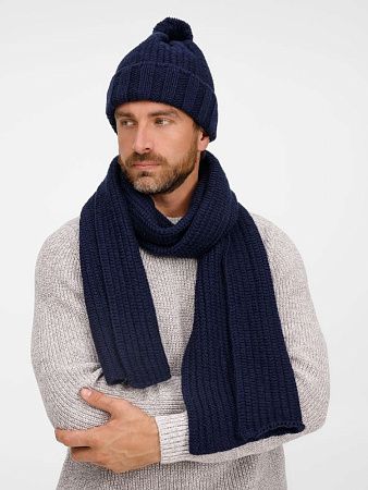 Шарф Frissonelle, темно-синий