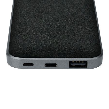 Внешний аккумулятор Ин Велюр (In Velour) 10000 mAh, черный