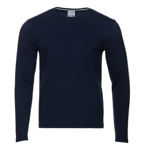 Лонгслив STAN хлопок/эластан 180, 35, Тёмно-синий,  (46)  (56/XXXL)