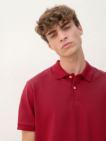 Рубашка поло унисекс Pacific, розовая (лососевая), размер M