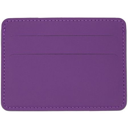 Чехол для карточек Shall Simple, фиолетовый