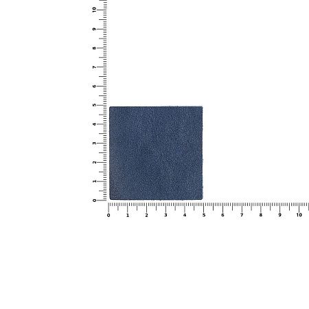 Лейбл кожаный Pasek, L, синий