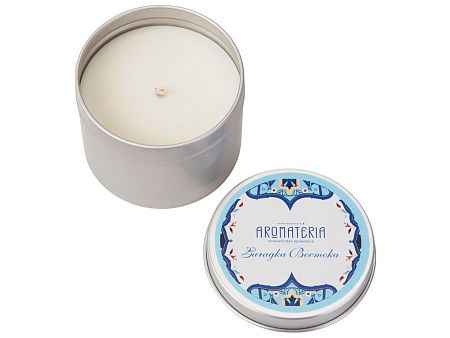 Набор: платок «Арабески» и свеча «Загадка Востока»