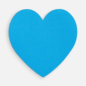 Наклейка тканевая Lunga Cor, M, голубая