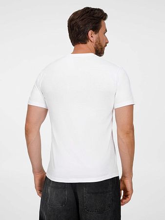 Футболка унисекс T-Bolka 180, белая, размер S