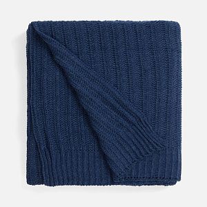 Плед Termoment, синий меланж