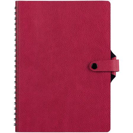 Ежедневник Strep Front на заказ, недатированный, малиновый