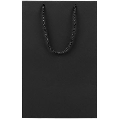 Пакет бумажный Porta S, вертикальный, черный