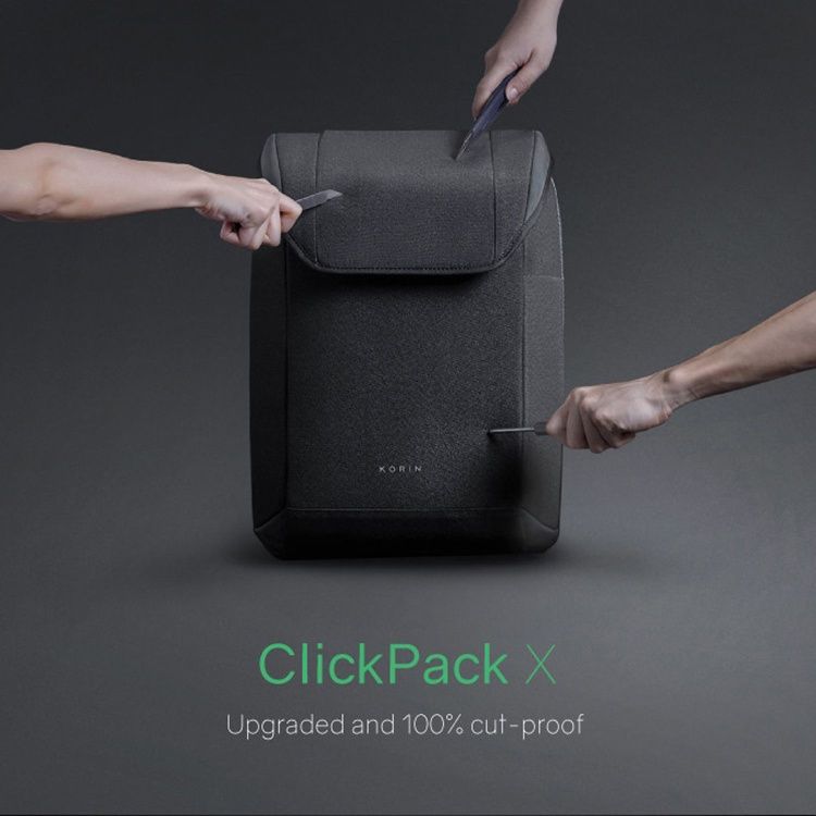 Рюкзак KORIN ClickPack X 45х32х15,5 см, с клапаном